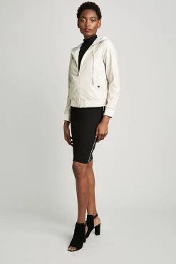 Elie Tahari Jackets & Blazers Vegan Leather Bomber 10 Elie Tahari Jackets & Blazers Vegan Leather Bomber
