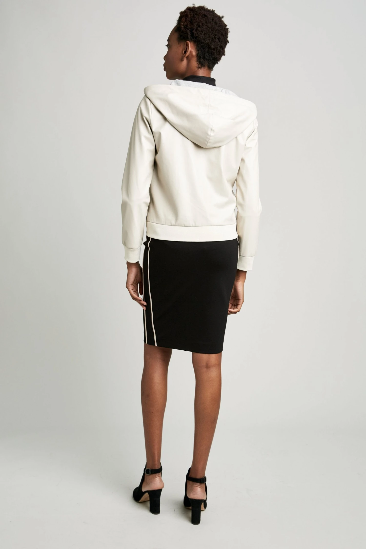 Elie Tahari Jackets & Blazers Vegan Leather Bomber 7 Elie Tahari Jackets & Blazers Vegan Leather Bomber