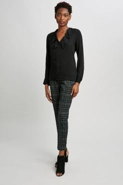 Elie Tahari Tops Silk Origami Shirt