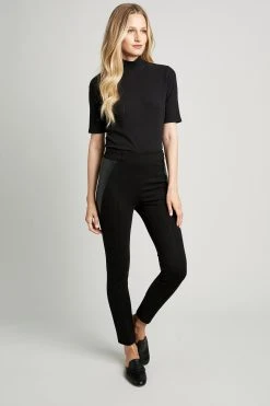 Elie Tahari Vegan Insert Legging Pants