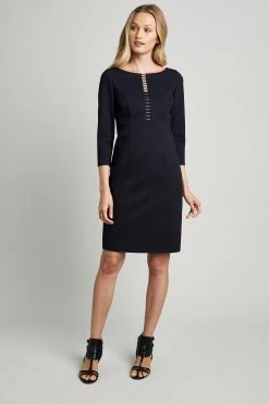 Elie Tahari Ladder Detail Dress Dresses & Jumpsuits