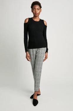 Elie Tahari Cold Shoulder Sweater Sweaters