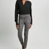 Elie Tahari Vegan Suede Legging Pants