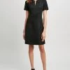 Elie Tahari Vegan Suede Dress 1 Elie Tahari Vegan Suede Dress
