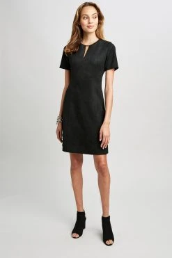 Elie Tahari Vegan Suede Dress 10 Elie Tahari Vegan Suede Dress