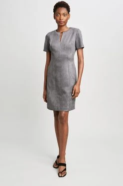 Elie Tahari Vegan Suede Dress Dresses & Jumpsuits