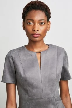 Elie Tahari Vegan Suede Dress Dresses & Jumpsuits