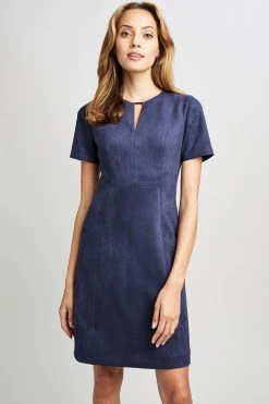 Elie Tahari Vegan Suede Dress Dresses & Jumpsuits