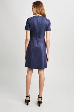 Elie Tahari Vegan Suede Dress Dresses & Jumpsuits