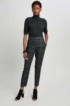 Elie Tahari Plaid Slim Ankle Pant Pants 11 Elie Tahari Plaid Slim Ankle Pant Pants
