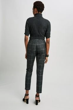Elie Tahari Plaid Slim Ankle Pant Pants 12 Elie Tahari Plaid Slim Ankle Pant Pants