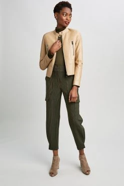 Elie Tahari Vegan Leather Jacket 10 Elie Tahari Vegan Leather Jacket