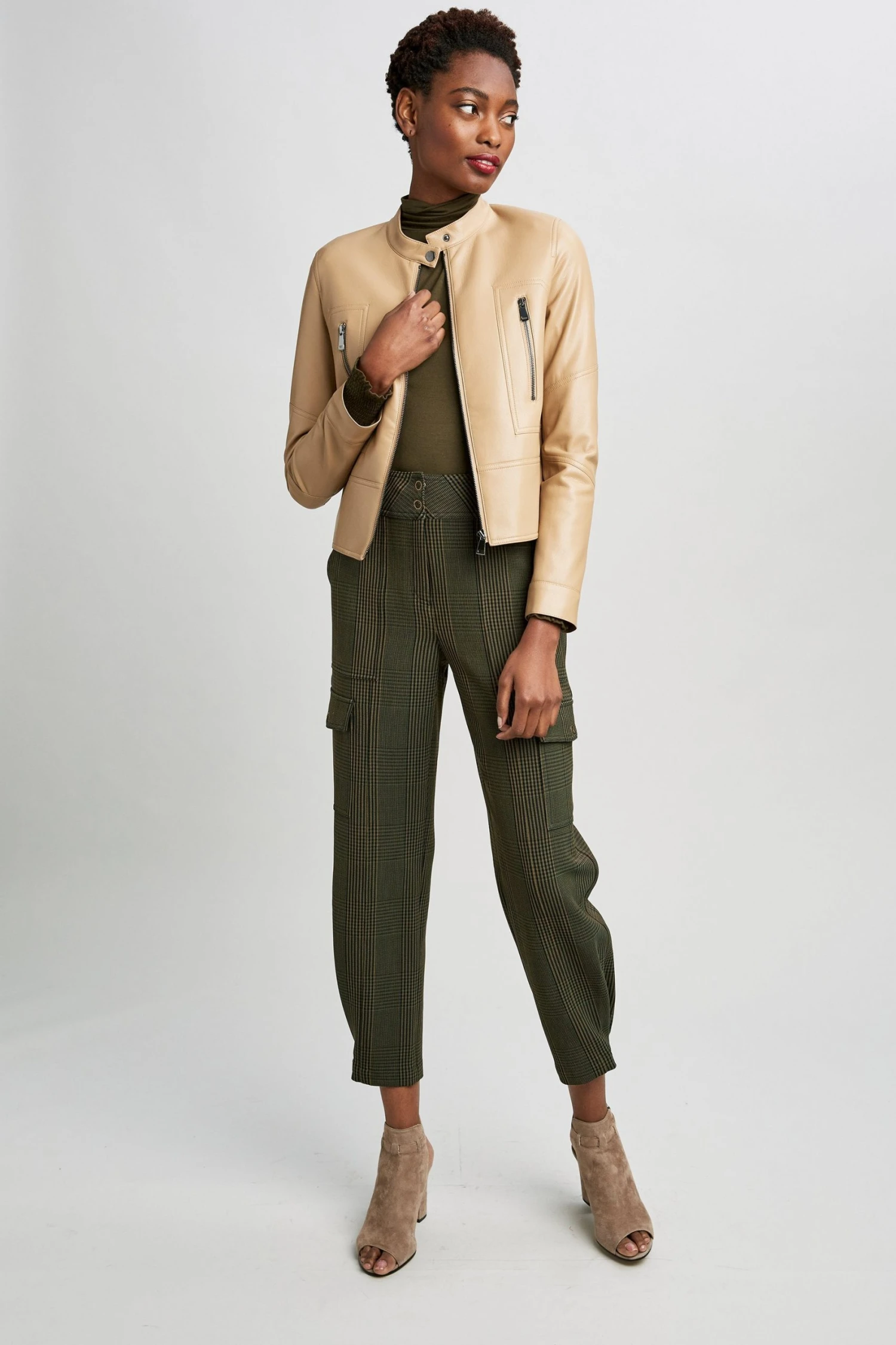 Elie Tahari Vegan Leather Jacket 6 Elie Tahari Vegan Leather Jacket