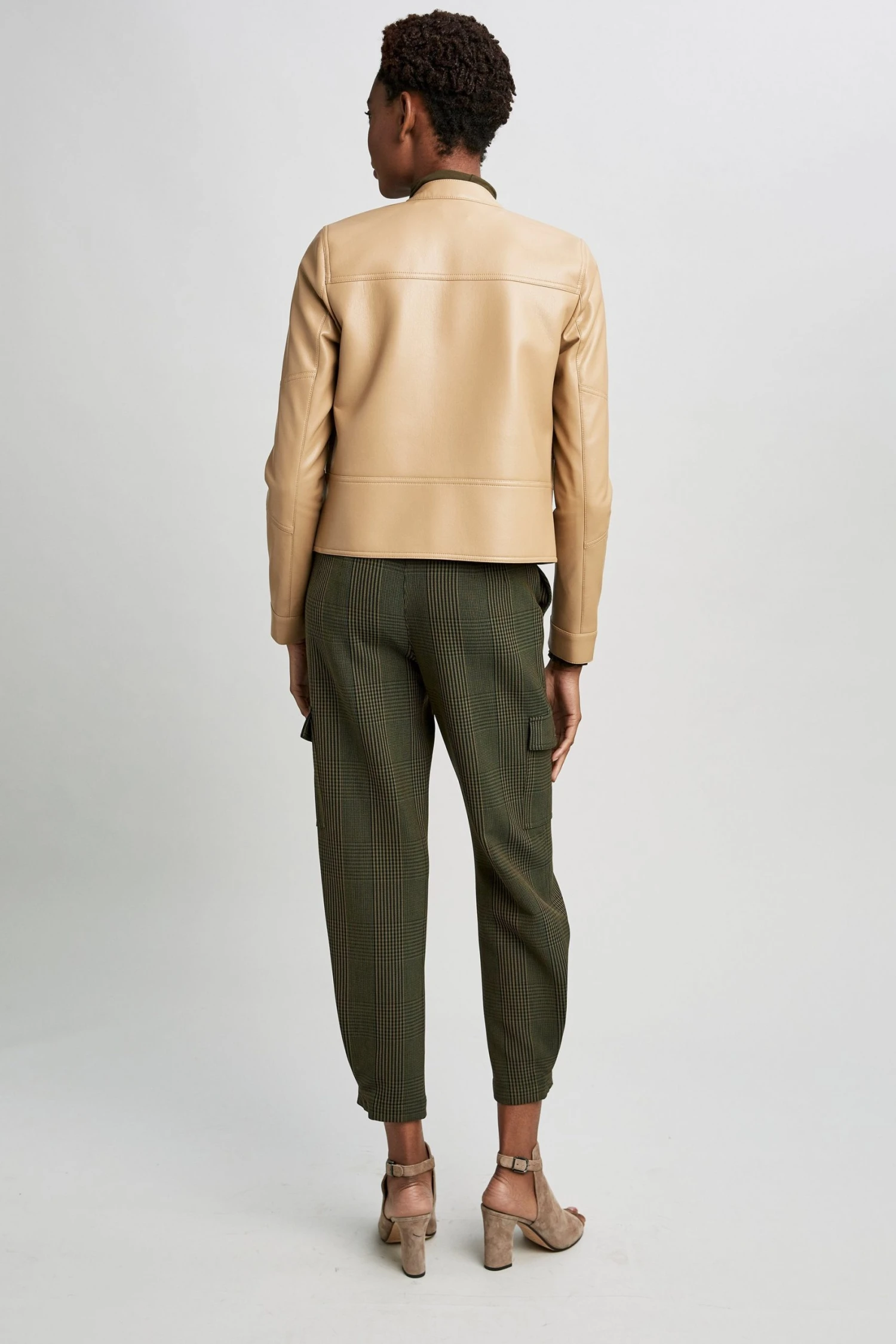 Elie Tahari Vegan Leather Jacket 7 Elie Tahari Vegan Leather Jacket