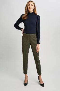 Elie Tahari Slim Fit Ankle Pant Pants