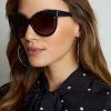 Elie Tahari Oversized Detail Sunglasses