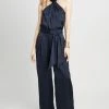 Elie Tahari Wide Leg Satin Pant Pants
