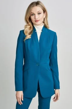 Elie Tahari Slim Fit Blazer Jackets & Blazers