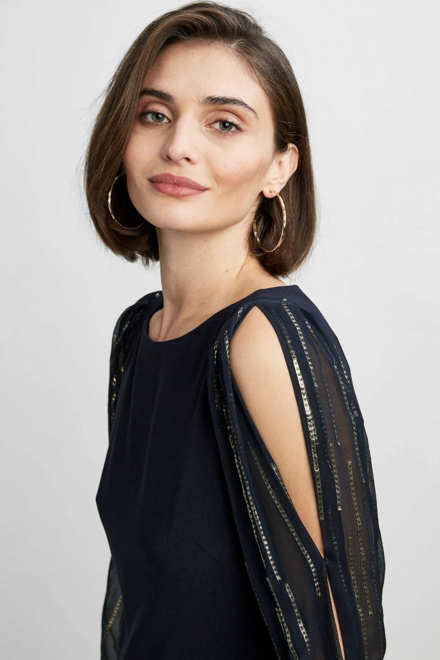 Elie Tahari Dresses & Jumpsuits Combo Sleeve Shift Dress 4 Elie Tahari Dresses & Jumpsuits Combo Sleeve Shift Dress