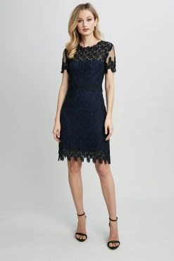 Elie Tahari Lace Cocktail Dress