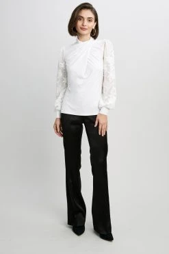Elie Tahari Twisted Combo Knit
