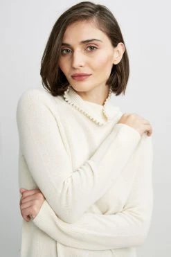 Elie Tahari Pearl Turtleneck Sweater