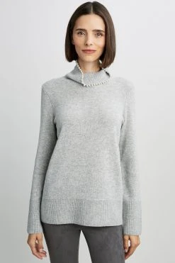 Elie Tahari Sweaters Pearl Turtleneck Sweater