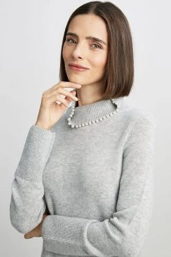 Elie Tahari Sweaters Pearl Turtleneck Sweater