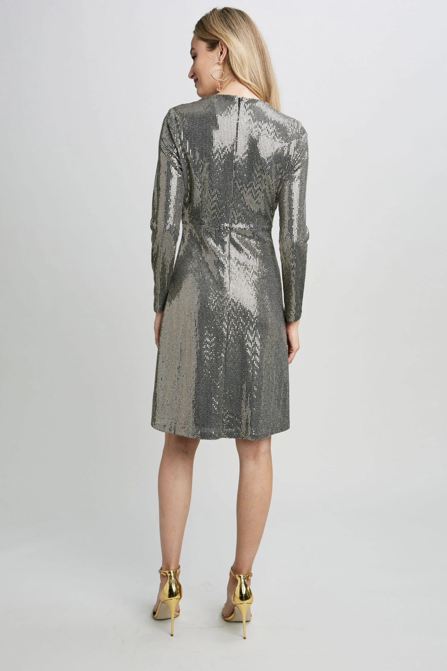 Elie Tahari Sequin Twist Dress 8 Elie Tahari Sequin Twist Dress
