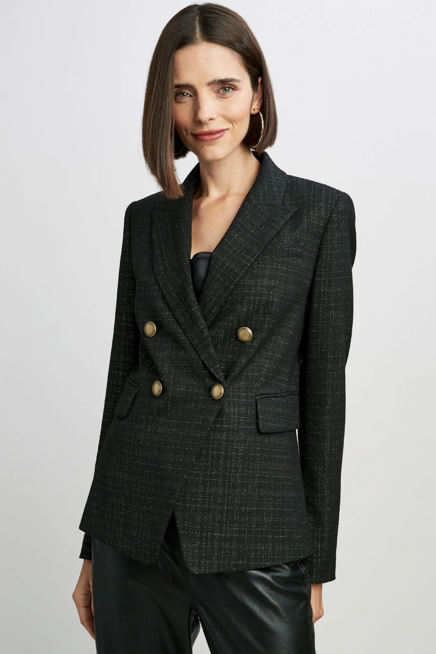 Elie Tahari Jackets & Blazers Double Breasted Weave Blazer 3 Elie Tahari Jackets & Blazers Double Breasted Weave Blazer