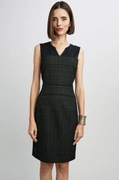 Elie Tahari Dresses & Jumpsuits Weave Combo Dress