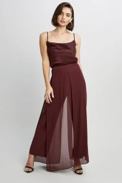 Elie Tahari Eva Overlay Pant Pants