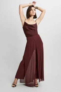 Elie Tahari Eva Overlay Pant Pants