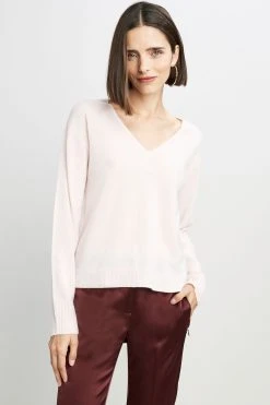 Elie Tahari V-Neck Cashmere Sweater
