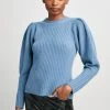 Republic Sweaters Cashmere Puff Shoulder Sweater