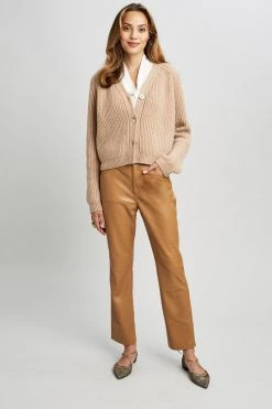 Republic Button Front Wool/Cashmere Cardigan