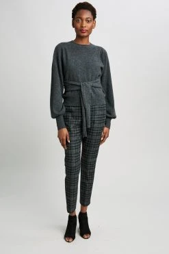 Republic Sweaters Cashmere Tie Waist Sweater