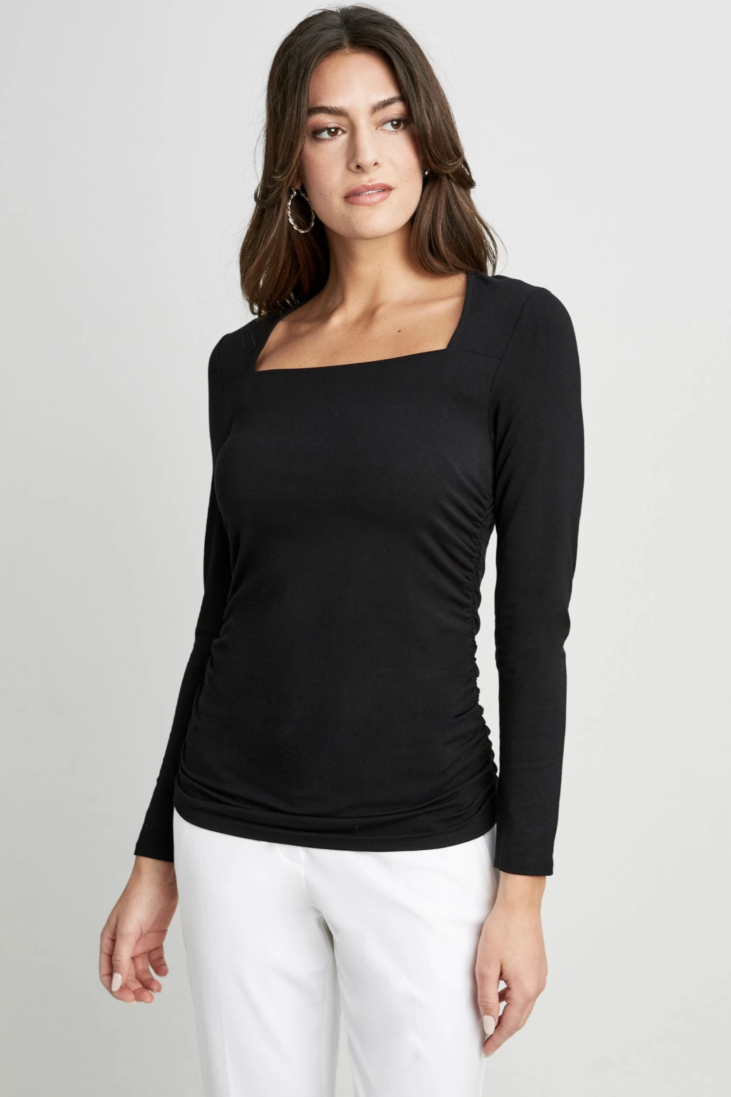 Republic Knits Square Neck Ruched Knit 5 Republic Knits Square Neck Ruched Knit