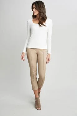Republic Square Neck Ribbed Knit Knits