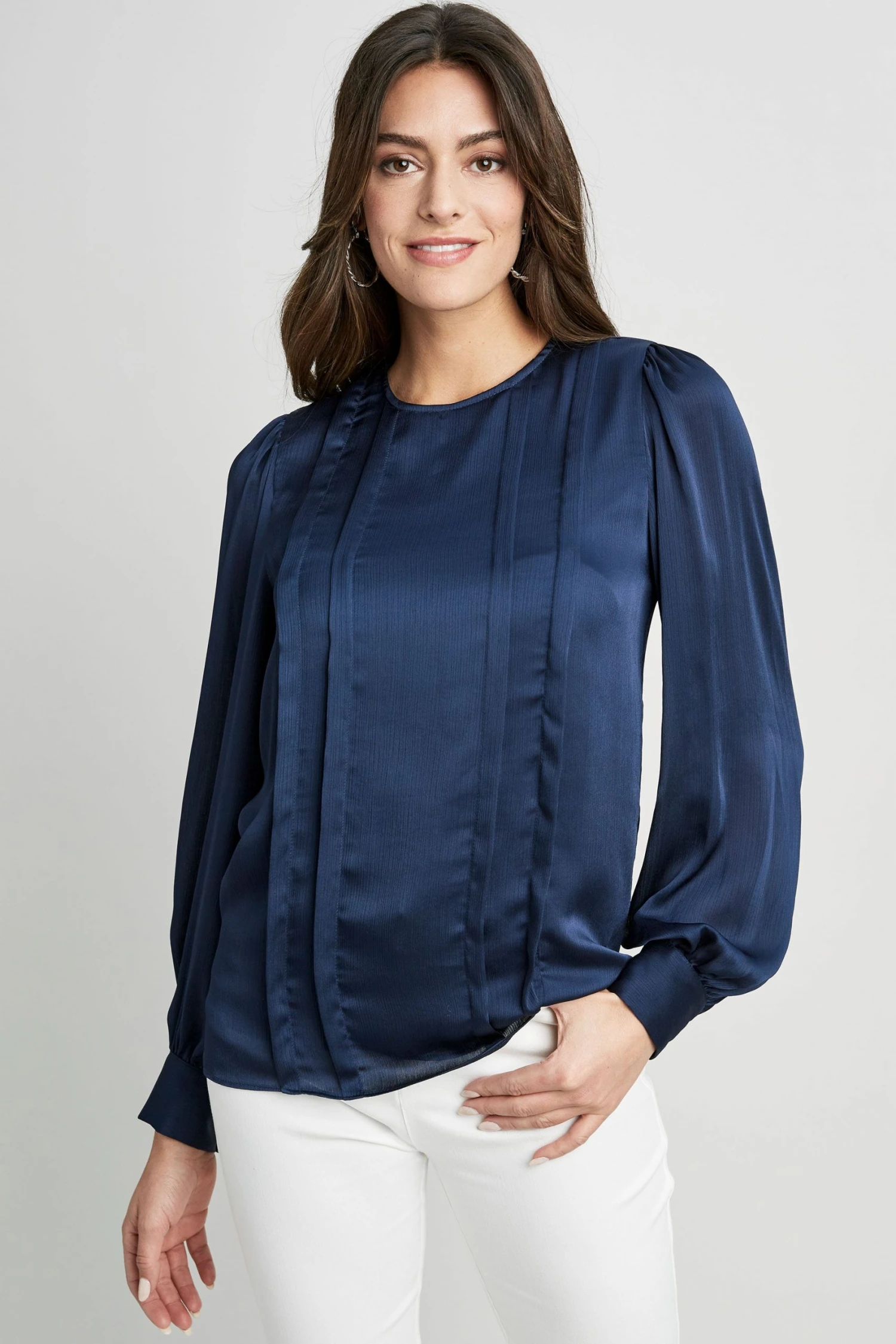 Republic Satin Pintuck Shirt 3 Republic Satin Pintuck Shirt