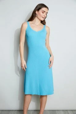 Republic Ribbed Midi Dress
