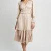 Republic Dresses & Jumpsuits Flare Dress With Smocking Detail