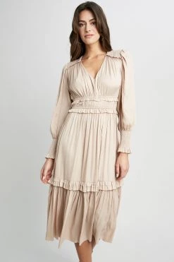 Republic Dresses & Jumpsuits Flare Dress With Smocking Detail