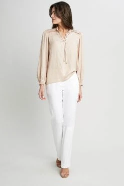 Republic Pleated Ruffle Top Tops