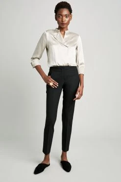 Elie Tahari Jillian Straight-Leg Pant Pants