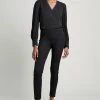 Elie Tahari Juliette Long Skinny Stretch-Twill Pant Pants